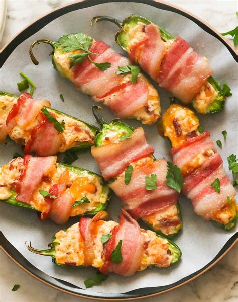 Bacon Wrapped Jalapeno Poppers Plus Video Immaculate Bites