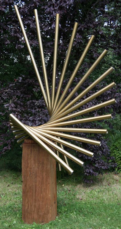 Stainless Steel Garden Sculpture By Artist Thomas Joynes Titled