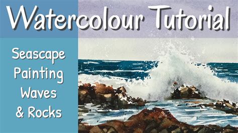 Painting Waves Watercolour Seascape For Beginners Using Just 3 Colours