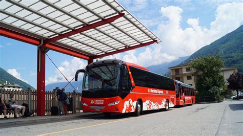Bernina Express Bus - Die schönsten GA Reisen der Schweiz