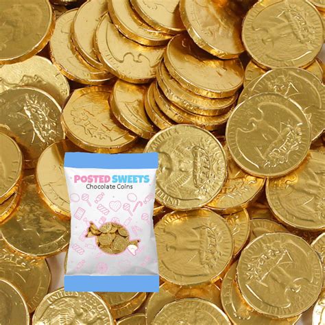 Gold Milk Chocolate Coins 100g Posted Sweets Retro Sweets