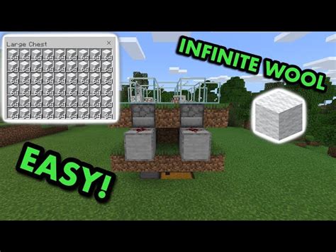 How To Make An Automatic Wool Farm In Minecraft