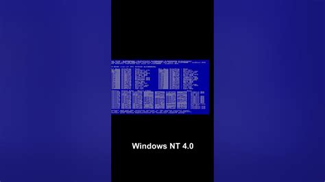 Evolution Of Windows Bsod Screen 1985 2022 Youtube