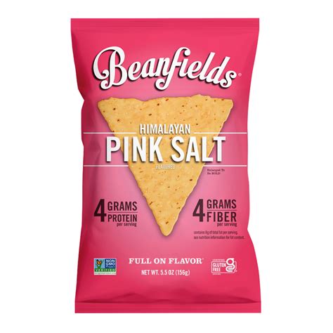 Himalayan Pink Salt Bean Chips Beanfields Snacks