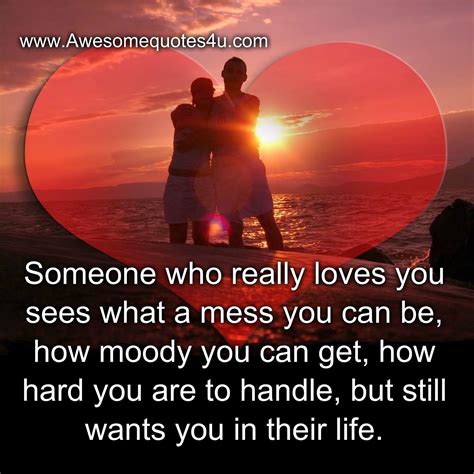 Awesome Quotes Someone Who Really Loves You