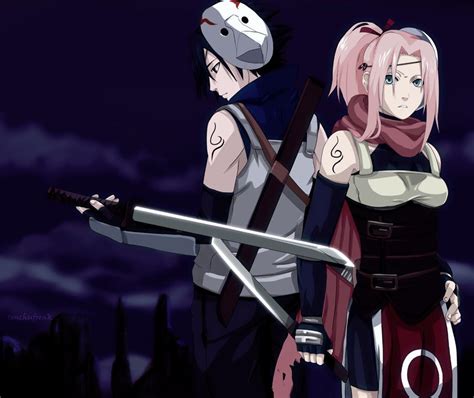 Anbu Sasuke And Sakura Naruto Pinterest Sasuke Naruto And Anime