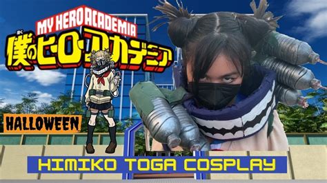 Himiko Toga Cosplay For Halloween 2021 Youtube