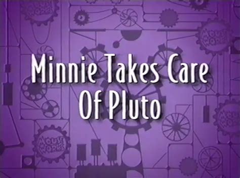 Minnie Takes Care Of Pluto Disney Wiki Fandom Powered By Wikia