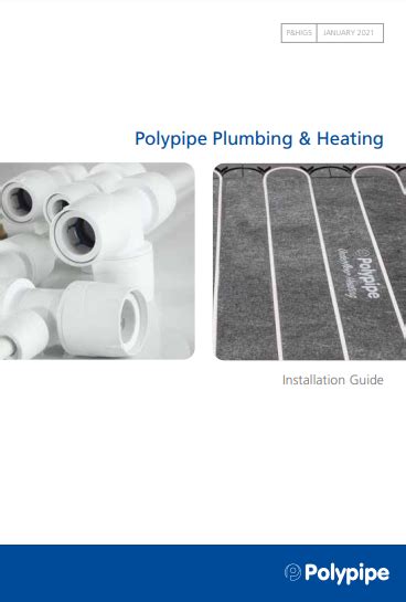 Polypipe Plumbing And Heating Brochure Specification Building Product
