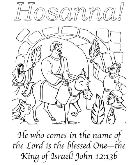 Some of the coloring page names are palm sunday coloring, palm sunday work coloring color luna, palm sunday, celebrating palm sunday coloring click on the coloring page to open in a new window and print. Palm Sunday Greeting Card with John 12:13b on Sunday ...