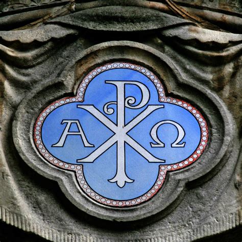 Chi Rho Chi Rho Are The First Two Letters In The Greek Spe Flickr