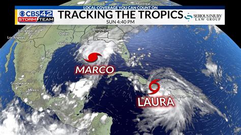 Tracking The Tropics Marco Now A Hurricane Landfall Expected Within