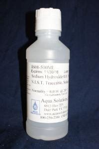 1 n naoh solution preparation? Sodium hydroxide 0.1 N in aqueous solution | VWR
