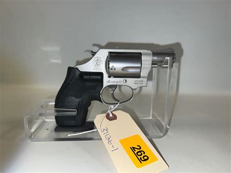 Lot Smith And Wesson Model Airweight 637 2 38 Sandw Special Revolver Sn