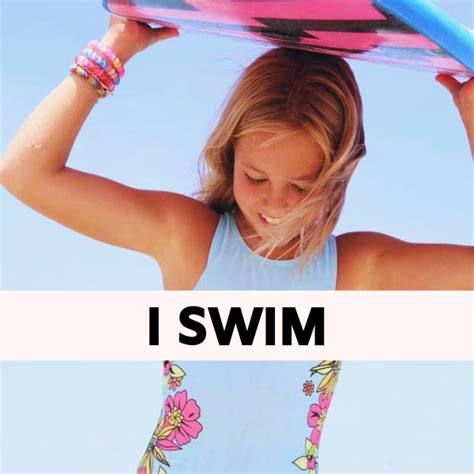 I Swim Limeapple Swimwear Girls Outfits Tween Girls Clothing