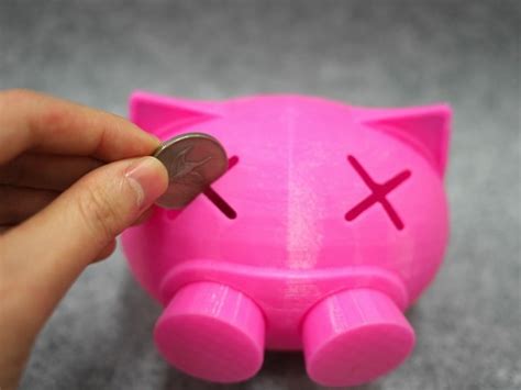 3d Printed Funny Piggy Bank By Eunny Pinshape