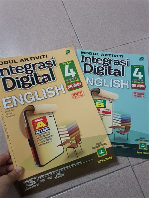 Modul Aktiviti Integrasi Digital English Year Book A B Sasbadi Hobbies Toys Books