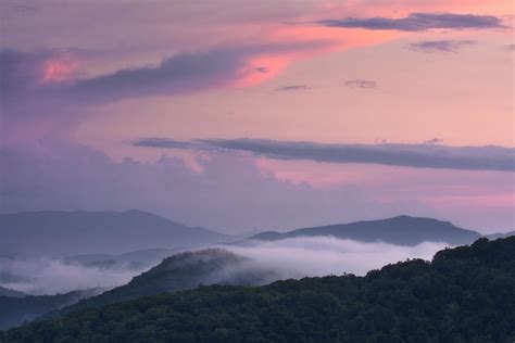 Pink Mountain Sunset Photograph By Ken Barrett Fine Art America