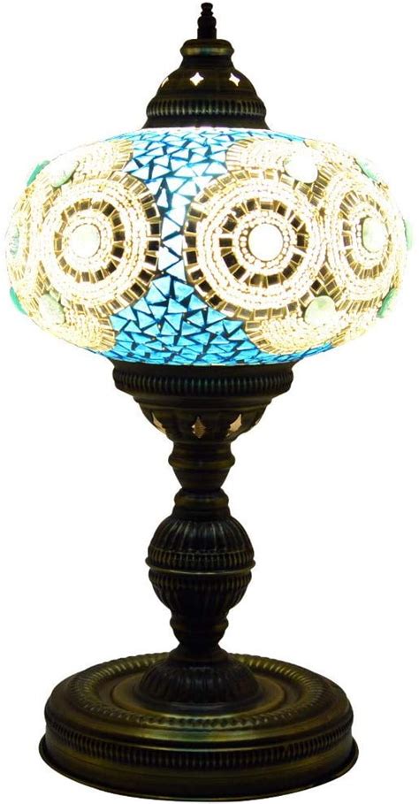 Lamodahome Mosaic Table Lamp Lamp Shade Turkish Lamp Moroccan Lamp