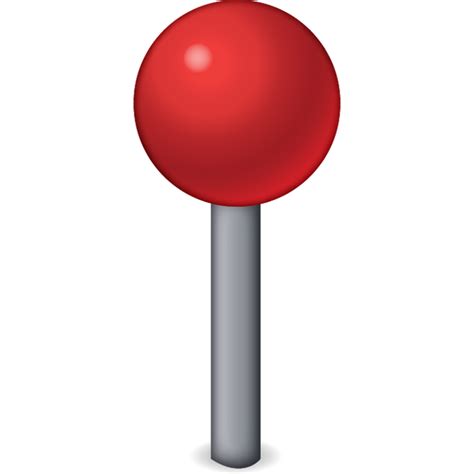 Download Red Pin Emoji Icon Emoji Island