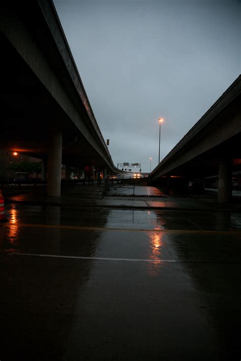Free Images Light Sunset Road Bridge Night Morning Rain Dusk