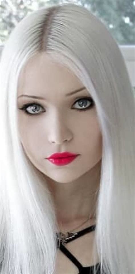 Pin By Gwen Ward On A Hair And Makeup Blonde Goth Bleach Blonde Hair Goth Beauty