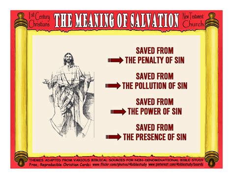 The Meaning Of Salvation Those 1st Century Christians That New