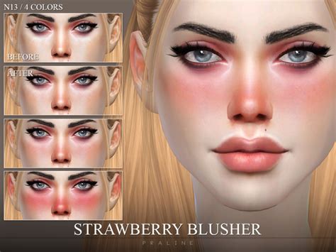 The Sims Resource Strawberry Blusher N13