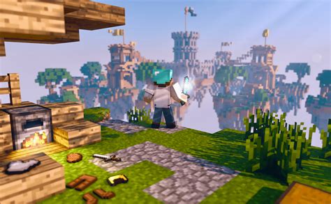 Minecraft Background Hypixel Bedwars Wallpapers Hypixel Wallpapers My