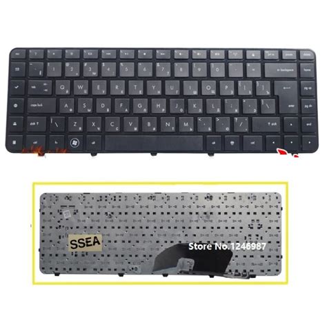 New Ru Keyboard Russian For Hp Pavilion Dv6 3000 3029tx 3028tx Dv6
