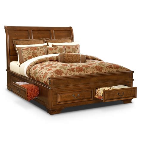 Packages make it easy to complete your bedroom without the headache of shopping for pieces separately. Value City Furniture | King size storage bed, King storage ...