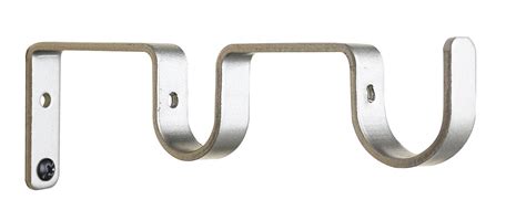 Double Curtain Rod Bracket For 1 And 34 Rod Urbanest