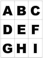 Auch enthalten im dokument sind die sonderzeichen:! ABC-Karten zum Ausdrucken und Ausschneiden - Alphabet lernen