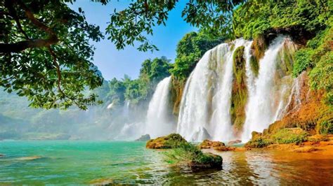 Beautiful Waterfalls Beautiful Landscapes Amazing Nature Great