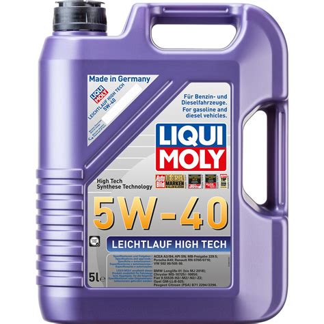 Liqui Moly Leichtlauf High Tech 5W-40 5 l kaufen bei OBI