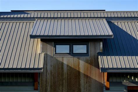 Tuff Rib Metal Roofing Paired With A606 Corrugated Siding Metal Roof