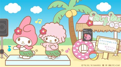 My Melody And My Sweet Piano Black Anime Characters Sanrio Characters