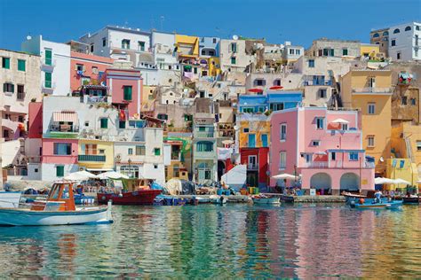 Marina Corricella Ii Procida Island Gulf Of Naples