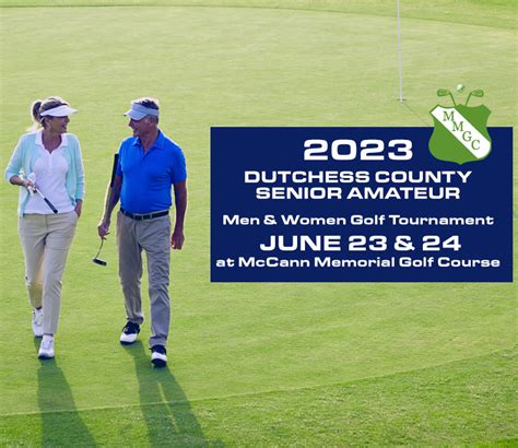 2023 Dutchess County Senior Amateur Mccann Memorial