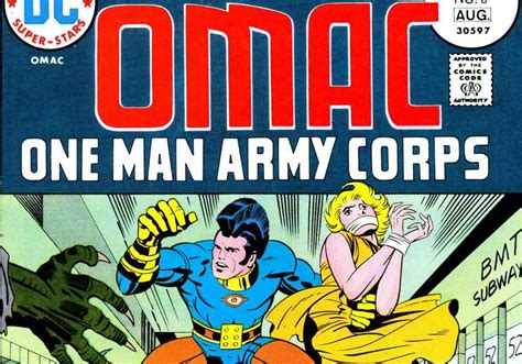 Omac 6 Jack Kirby Art And Cover Pencil Ink
