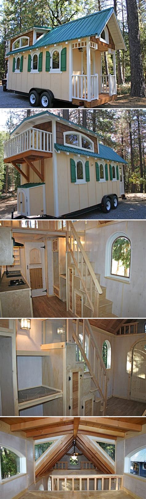 Tiny House Living This 20 Tiny House Comes With Handcrafted Arched