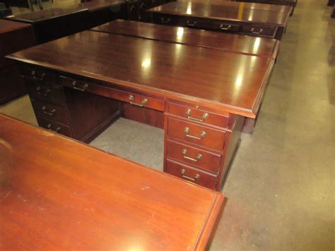 Used Office Desks Kimball Executive Office Set At Furniture Finders