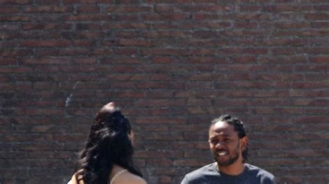 kendrick lamar and fiancee visit the vatican museums in rome