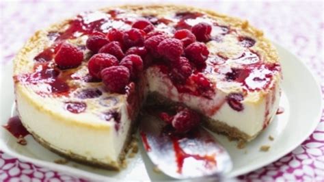 She has worked with some of the top brands in creating recipes in the united states including red star yeast. Baked Raspberry Cheesecake | Recipes | Food Network UK