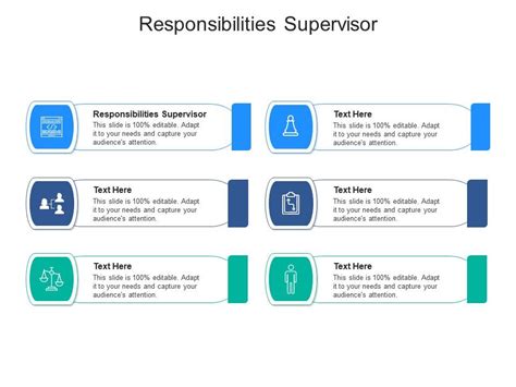 Responsibilities Supervisor Ppt Powerpoint Presentation Styles Visuals