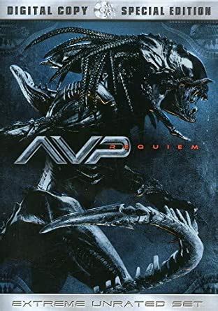 AVP Aliens Vs Predator Requiem Extreme Unrated Edition 2 DVDs