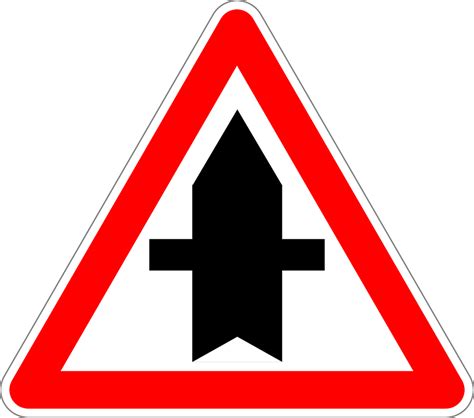 traffic sign right of way · free vector graphic on pixabay