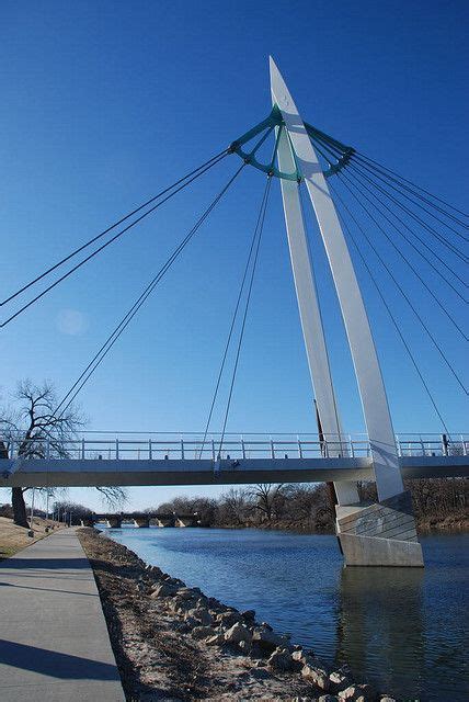 Arkansas River In Wichita Wichita River Kansas