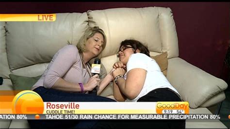 professional cuddling service opens its arms to customers in roseville cbs sacramento