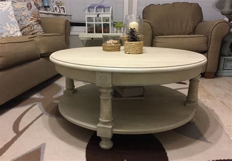 Coffee Table Painted With A Diy Chalk Paint Coffee Table Coffee